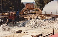 costruzione campi esterni agosto 1991